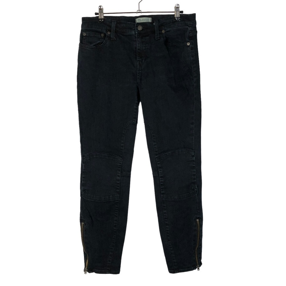 Madewell Dark Blue Wash Skinny Skinny Mid Rise Skinny Jeans 30
